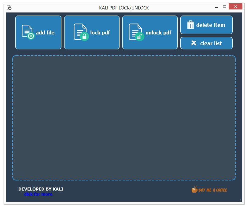 PDF Lock & Unlock Tool